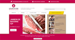 Desktop Screenshot of lesartcutiers.com